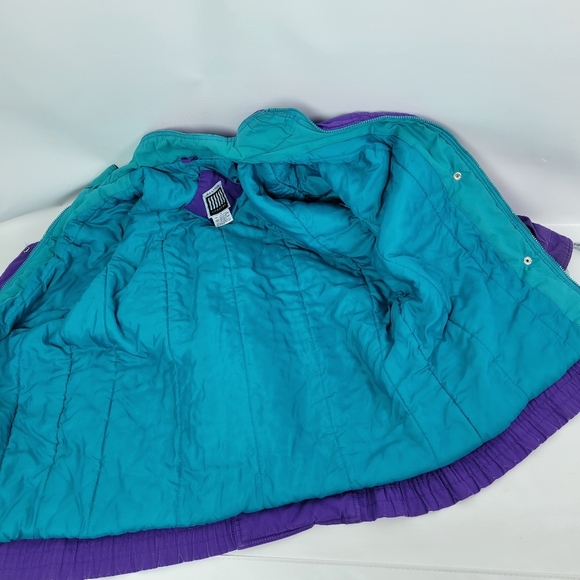 Weather Chasers Vintage 80's 90's Winter Jacket Sz Medium - Picture 12 of 12